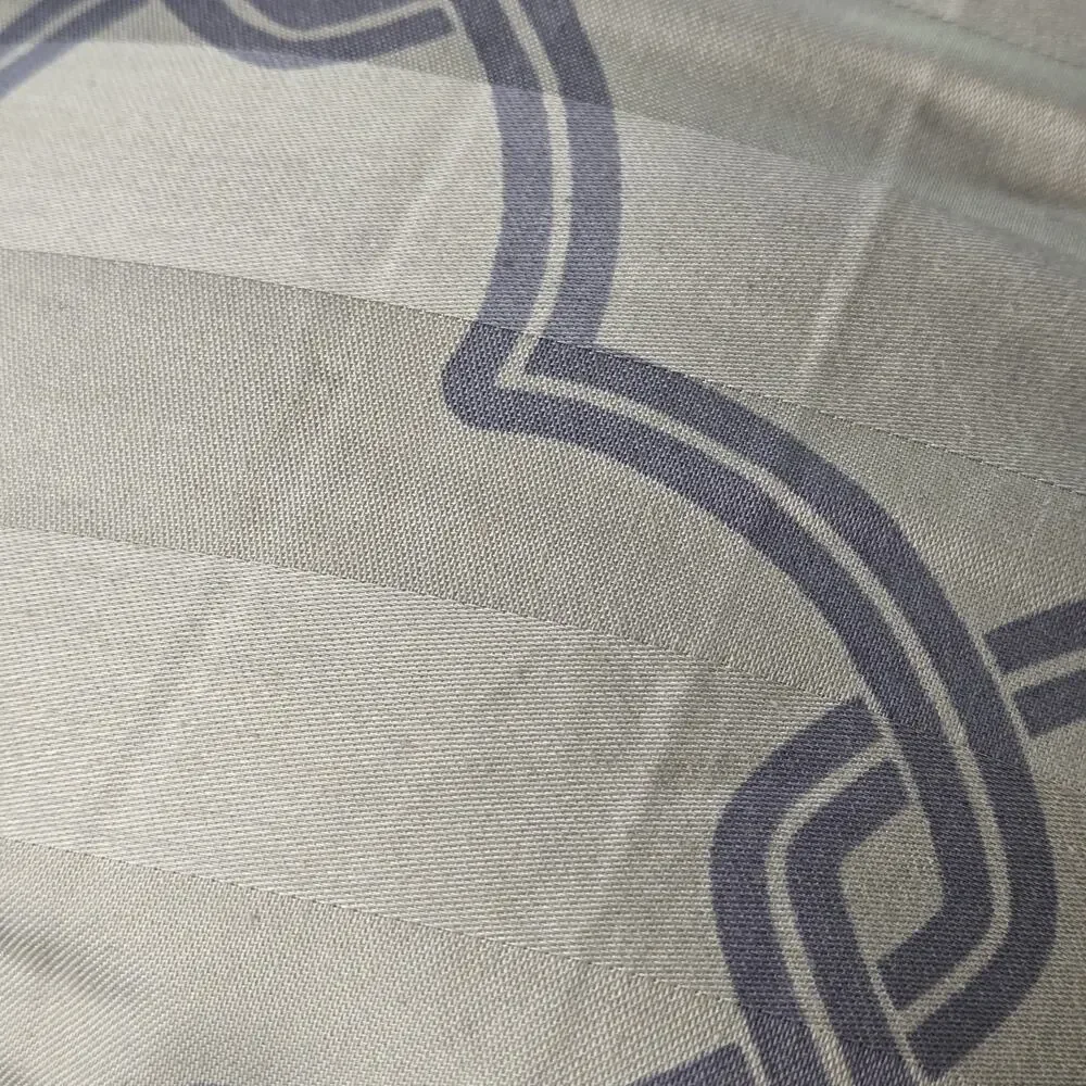 Liz Claiborne Adelaide 3pm Comforter Set Weathered Gray Geometric NEW Reversible